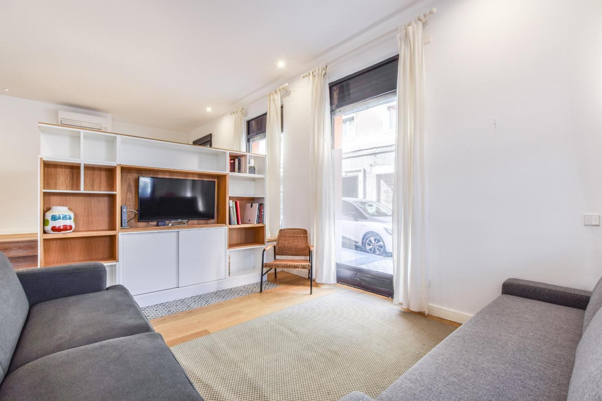 Ferienwohnung Loft Exclusivo Reformado De Diseno Alquiler Temporal Madrid Exterior foto